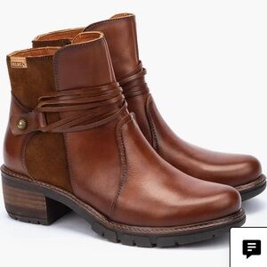 Pikolinos San Sebastia Brown Ankle Booties ,brand new, never worn